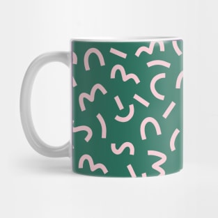 Funky Repeat Green Mug